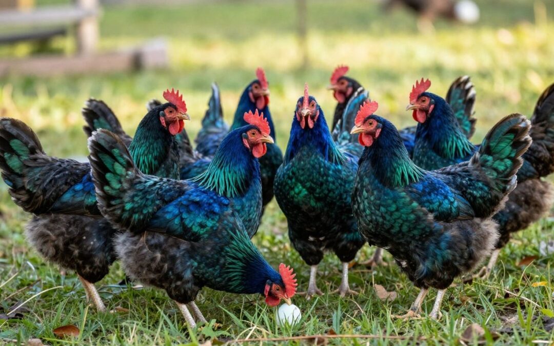Odkryj Rasę Kur Ameraucana: Kolorowe Jaja i Przyjazne Ptaki