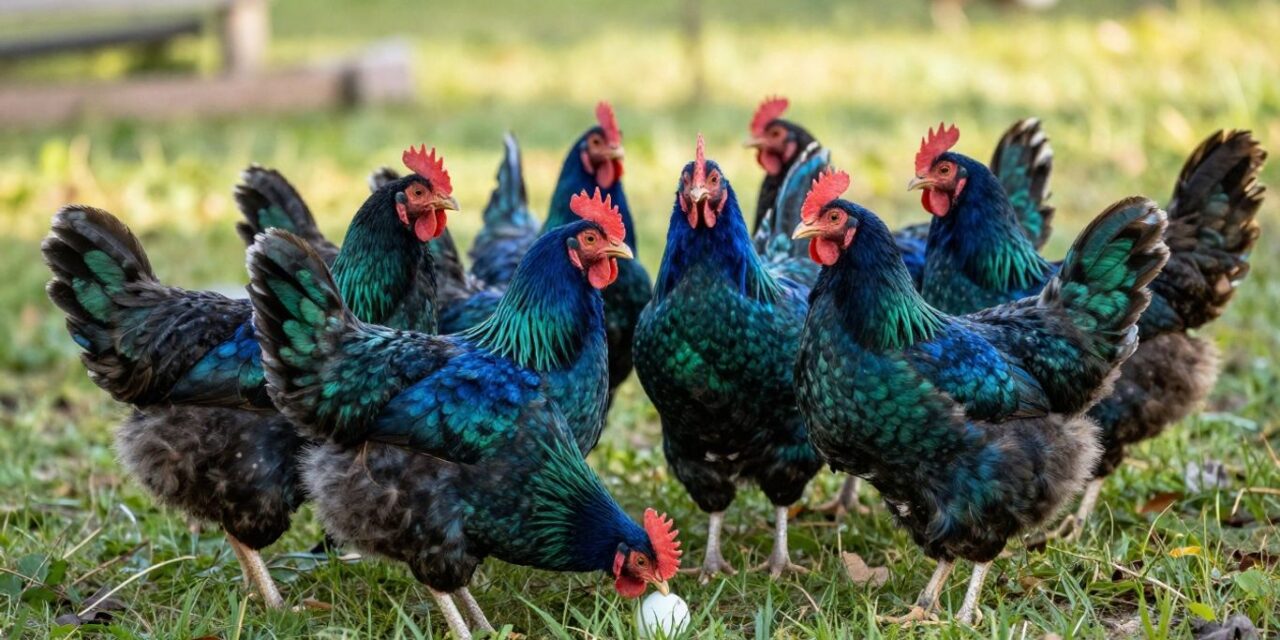 Odkryj Rasę Kur Ameraucana: Kolorowe Jaja i Przyjazne Ptaki